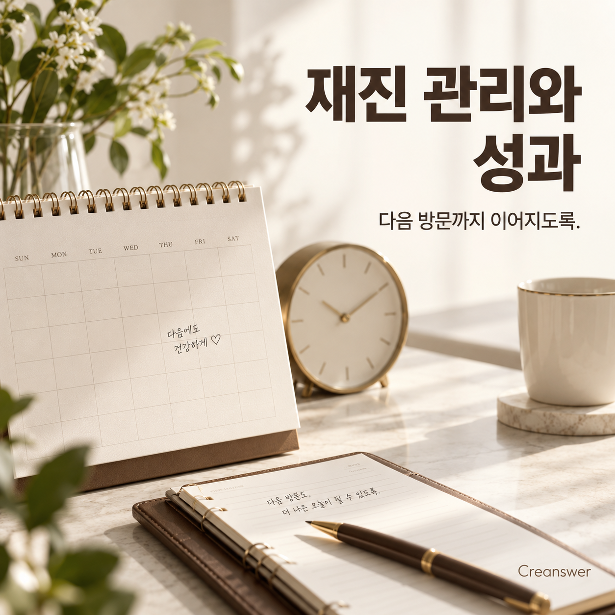 재진 관리와 성과 — 운영 이후의 변화까지 살펴봅니다.